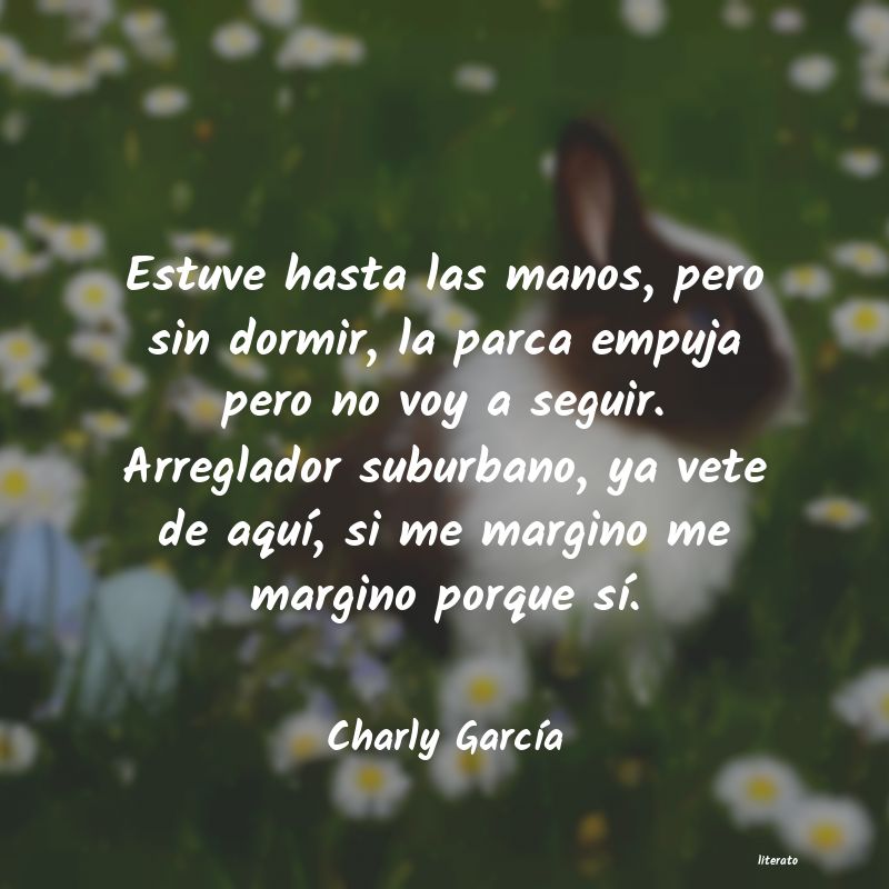 frases de Charly GarcÃ­a