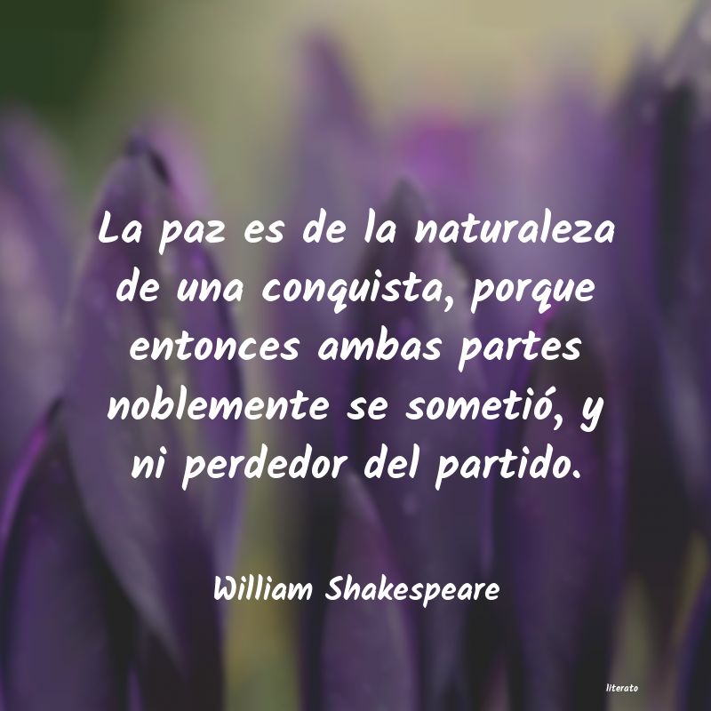 Frases de William Shakespeare