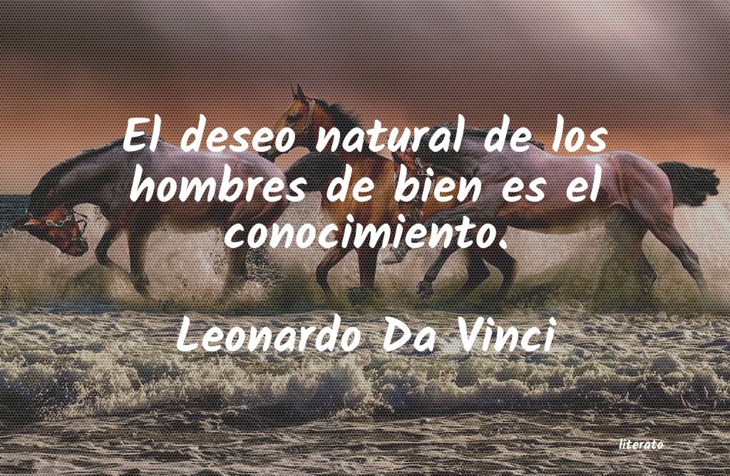 frases de Leonardo Da Vinci
