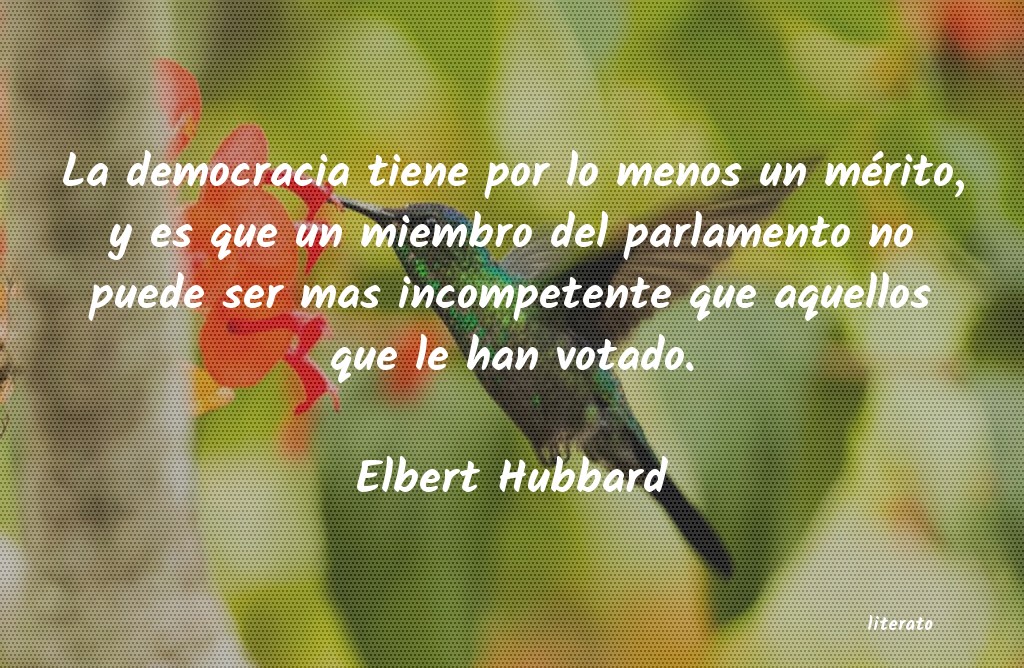 frases de Elbert Hubbard