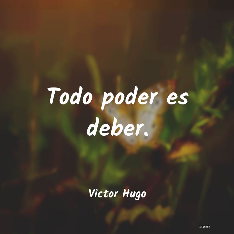 Frases de Victor Hugo