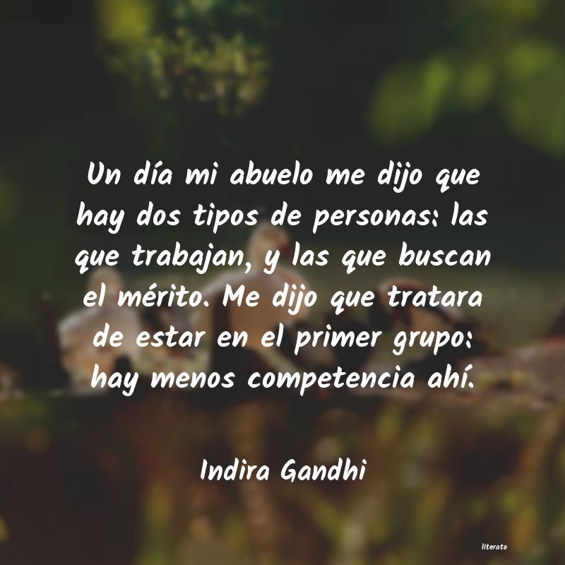 Frases de Indira Gandhi