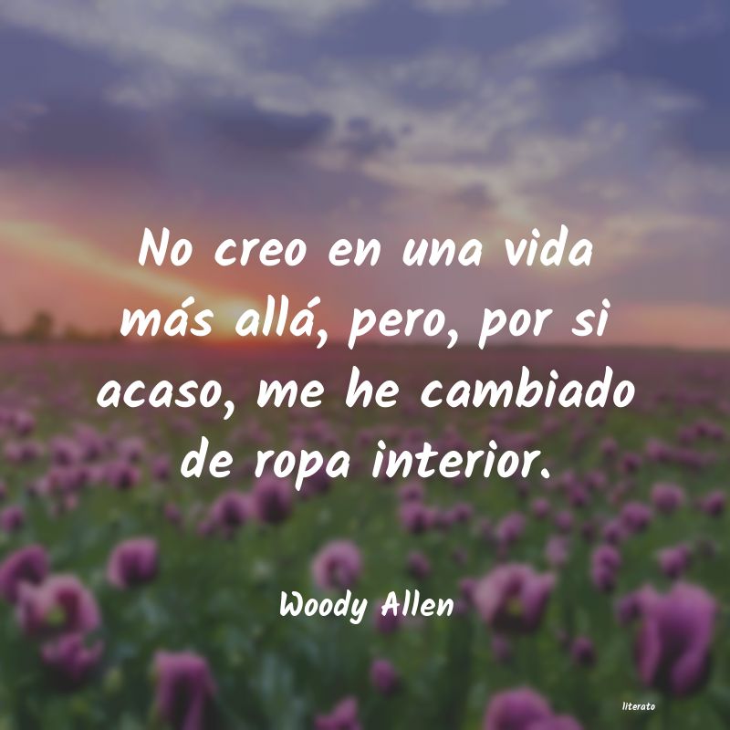 Frases de Woody Allen