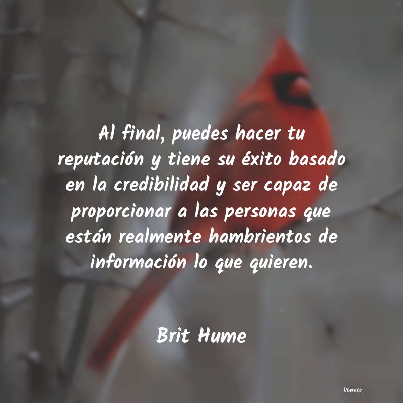 Frases de Brit Hume