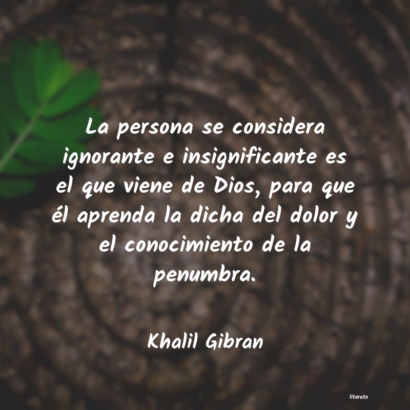 Frases de Khalil Gibran