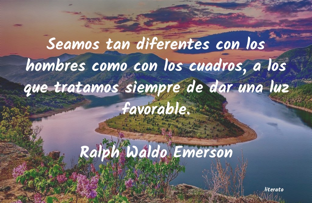 Frases de Ralph Waldo Emerson