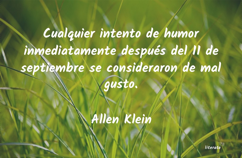 Frases de Allen Klein