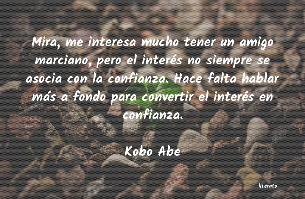 frases de Kobo Abe