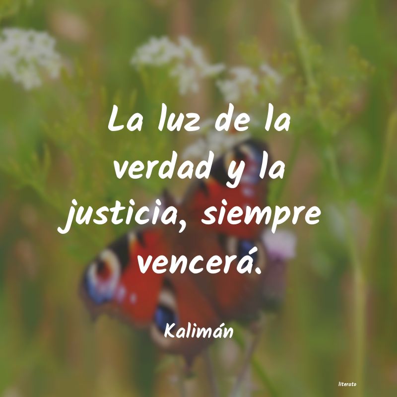frases de Kalimán