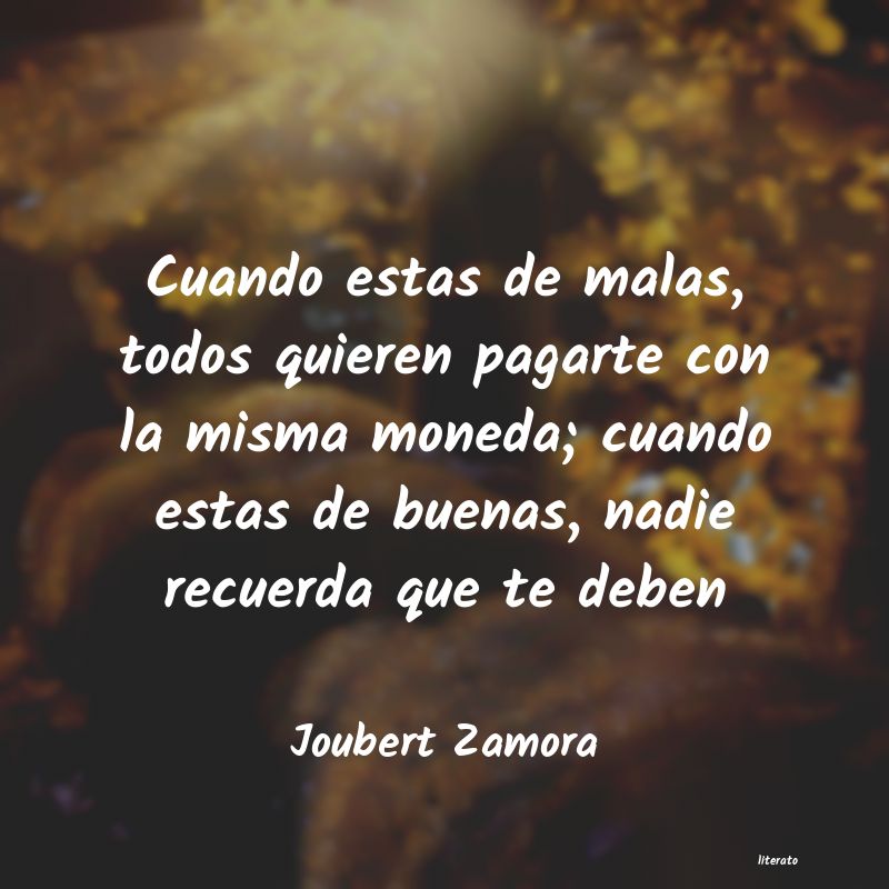 Frases de Joubert Zamora