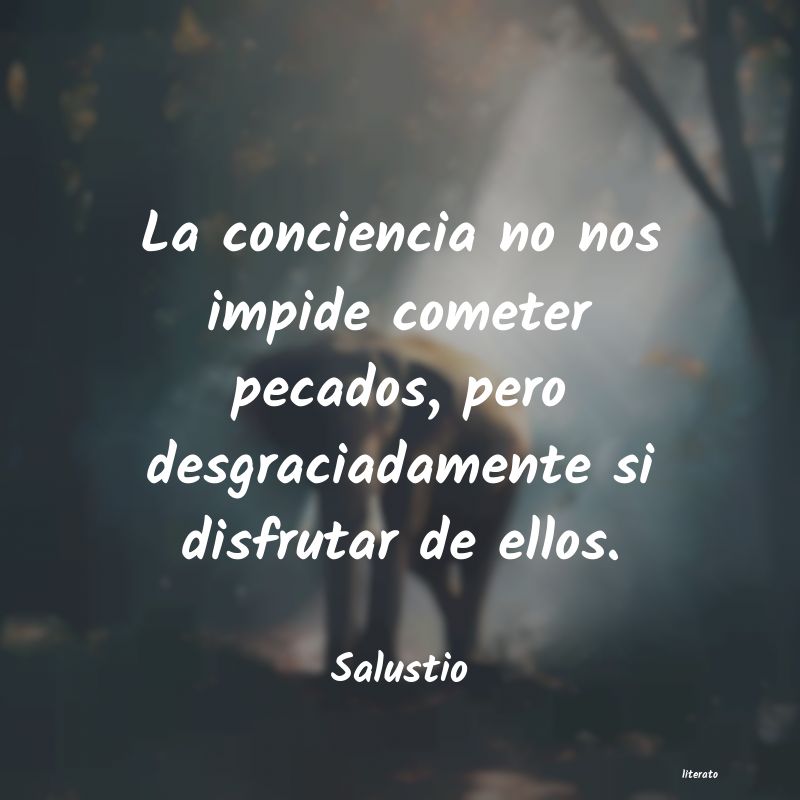 Frases de Salustio