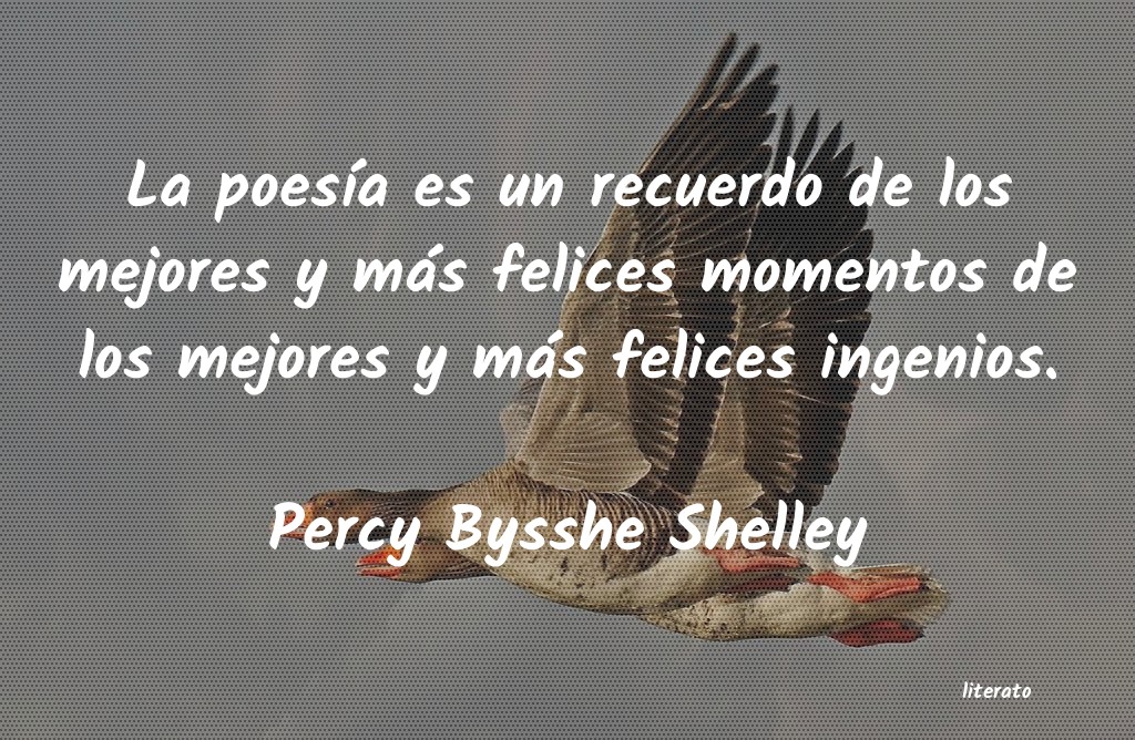 Frases de Percy Bysshe Shelley