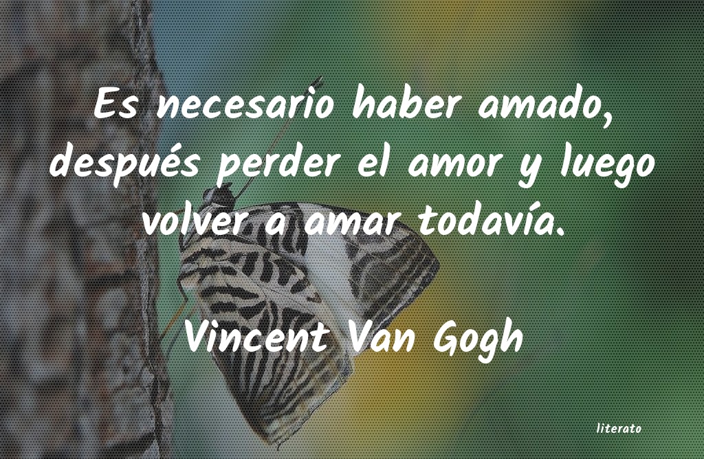 frases de Vincent Van Gogh
