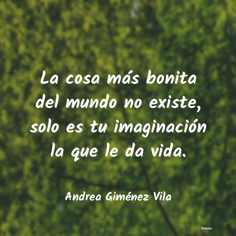 Frases de Andrea Giménez Vila