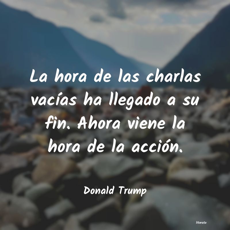 frases de Donald Trump