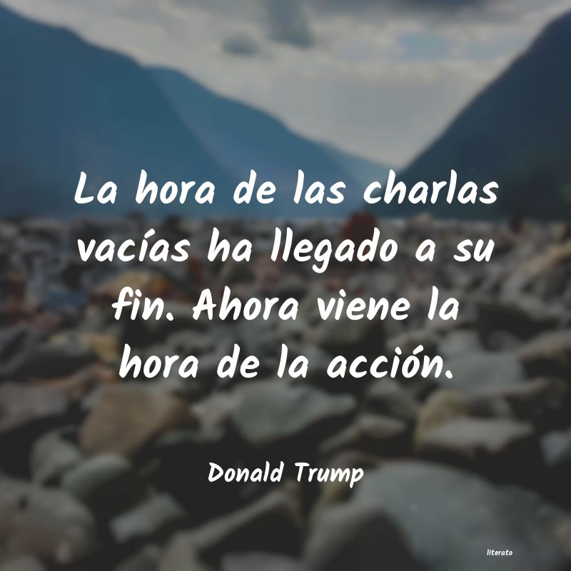 Frases de Donald Trump