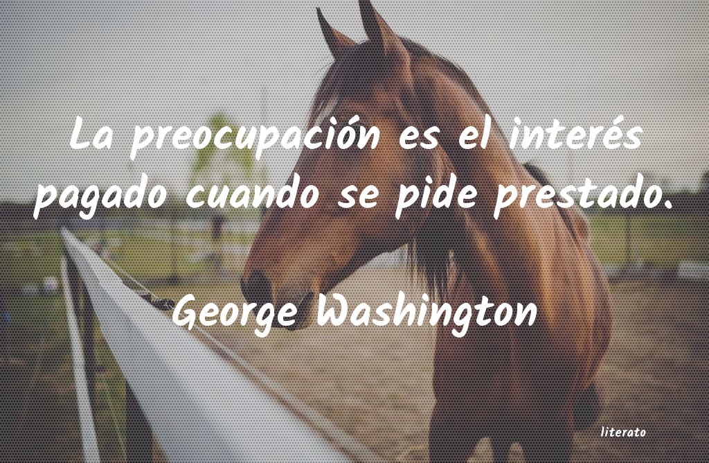 frases de George Washington