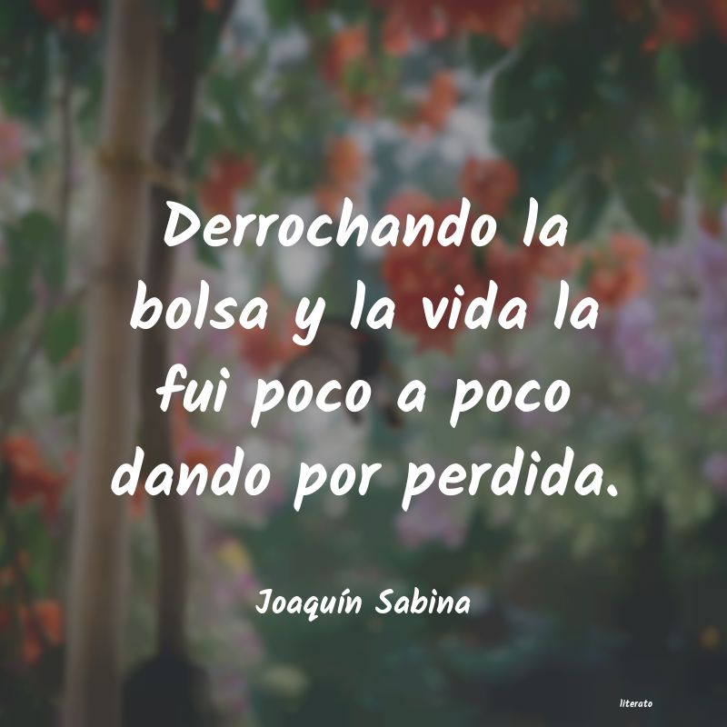 Frases de Joaquín Sabina