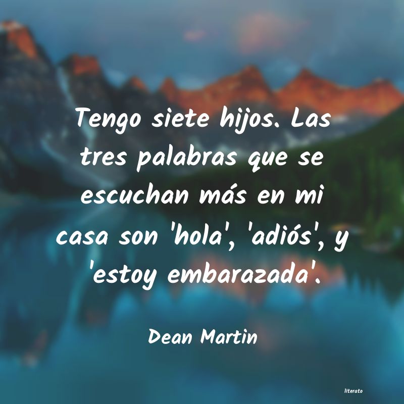 Frases de Dean Martin