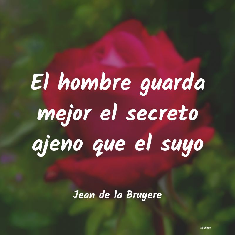 frases de Jean de la Bruyere