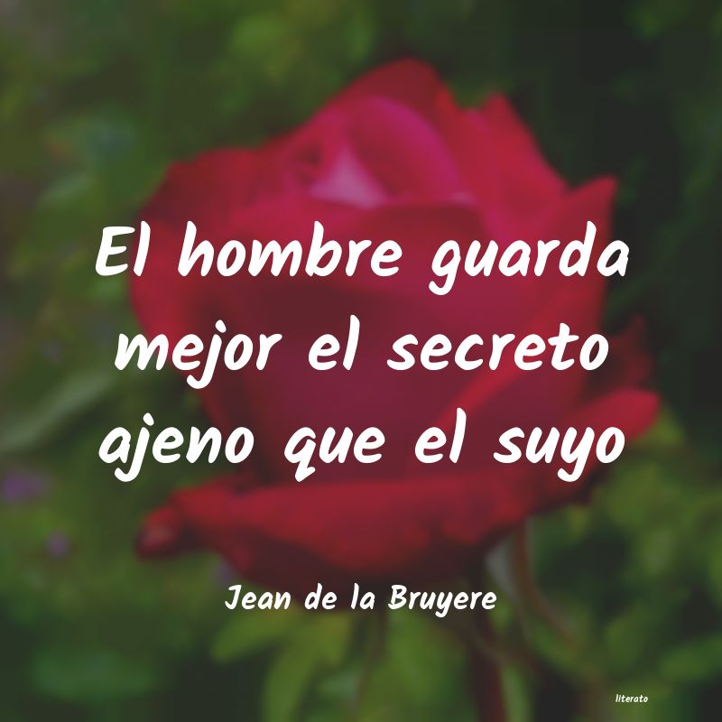 Frases de Jean de la Bruyere