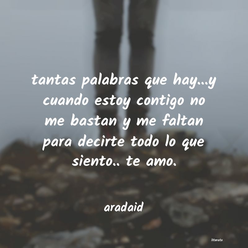 Frases de aradaid