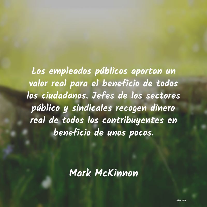 Frases de Mark McKinnon