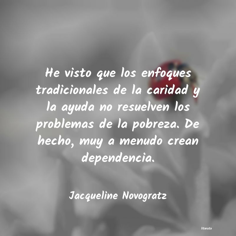 Frases de Jacqueline Novogratz