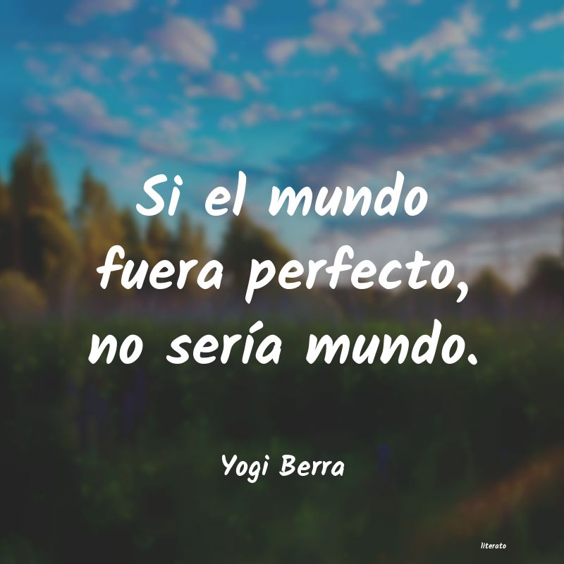 Frases de Yogi Berra