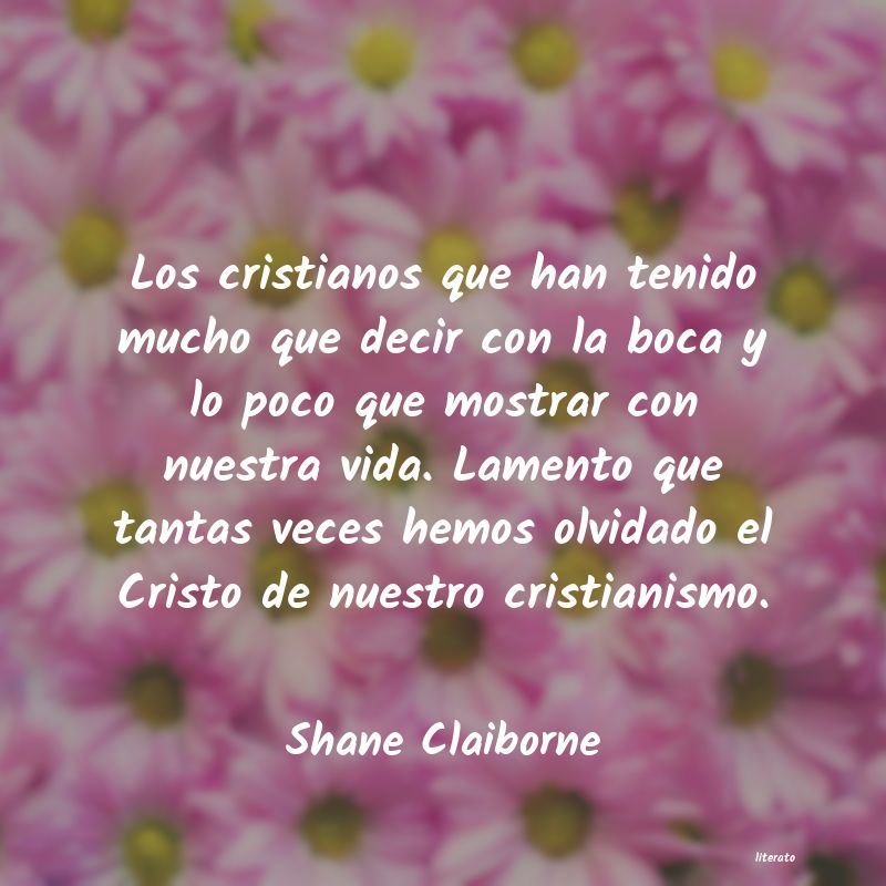 Frases de Shane Claiborne