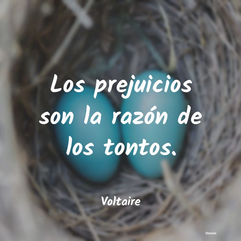 frases de Voltaire