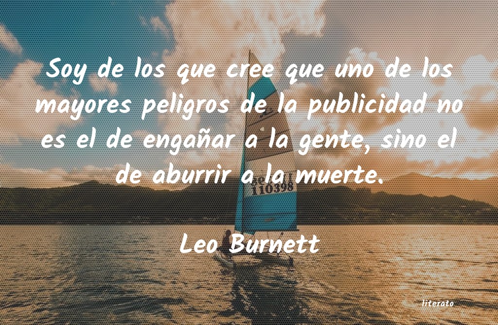 Frases de Leo Burnett