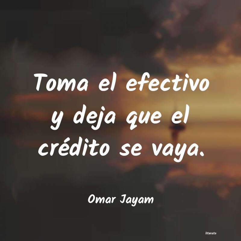 Frases de Omar Jayam