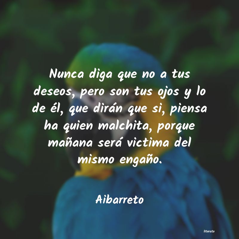 Frases de Aibarreto