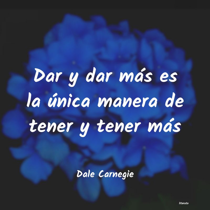 frases de Dale Carnegie