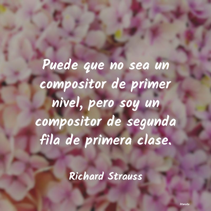 frases de Richard Strauss