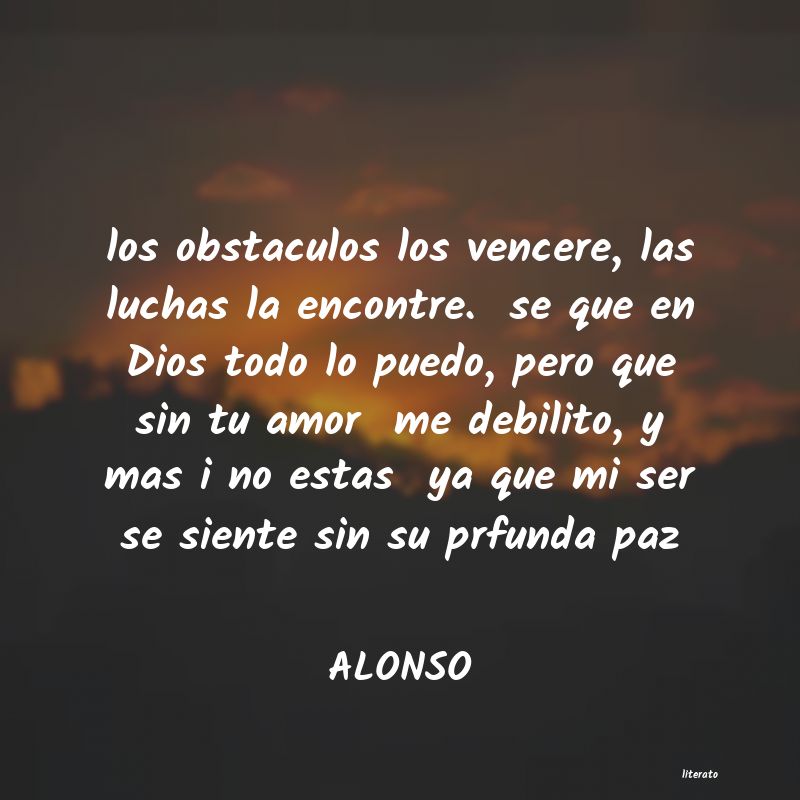 Frases de ALONSO