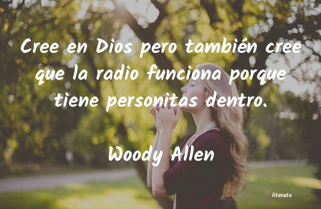 frases de Woody Allen