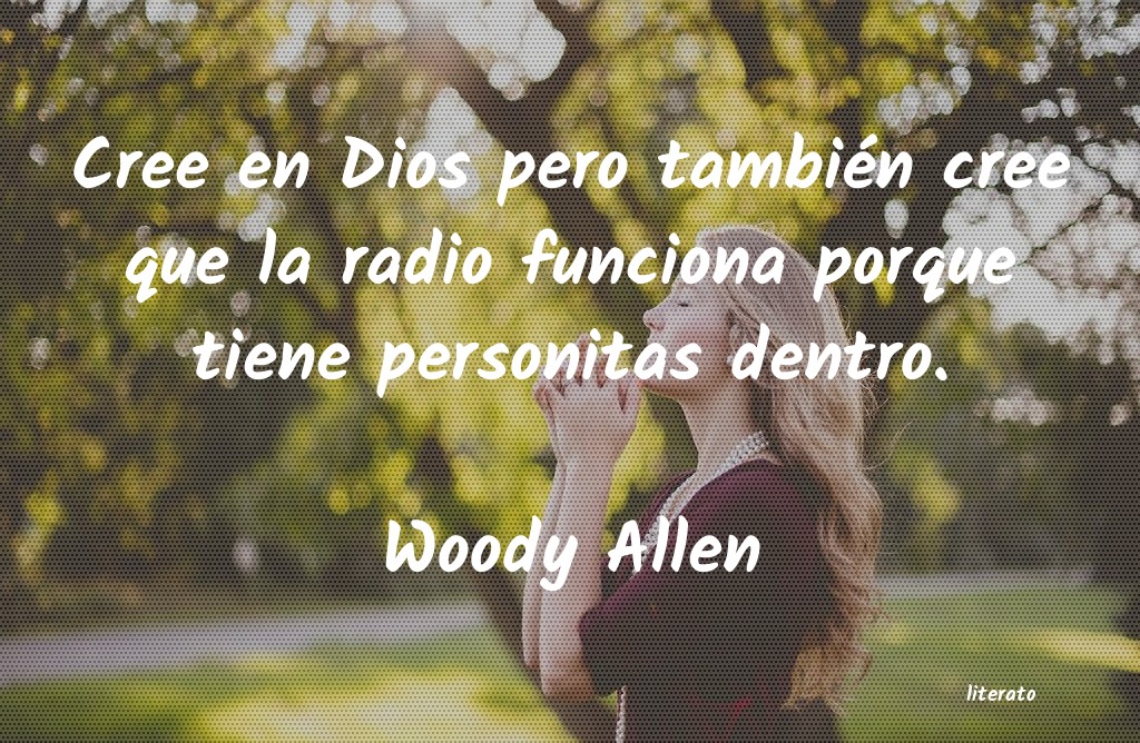 Frases de Woody Allen