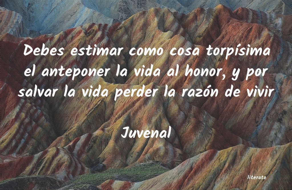 Frases de Juvenal