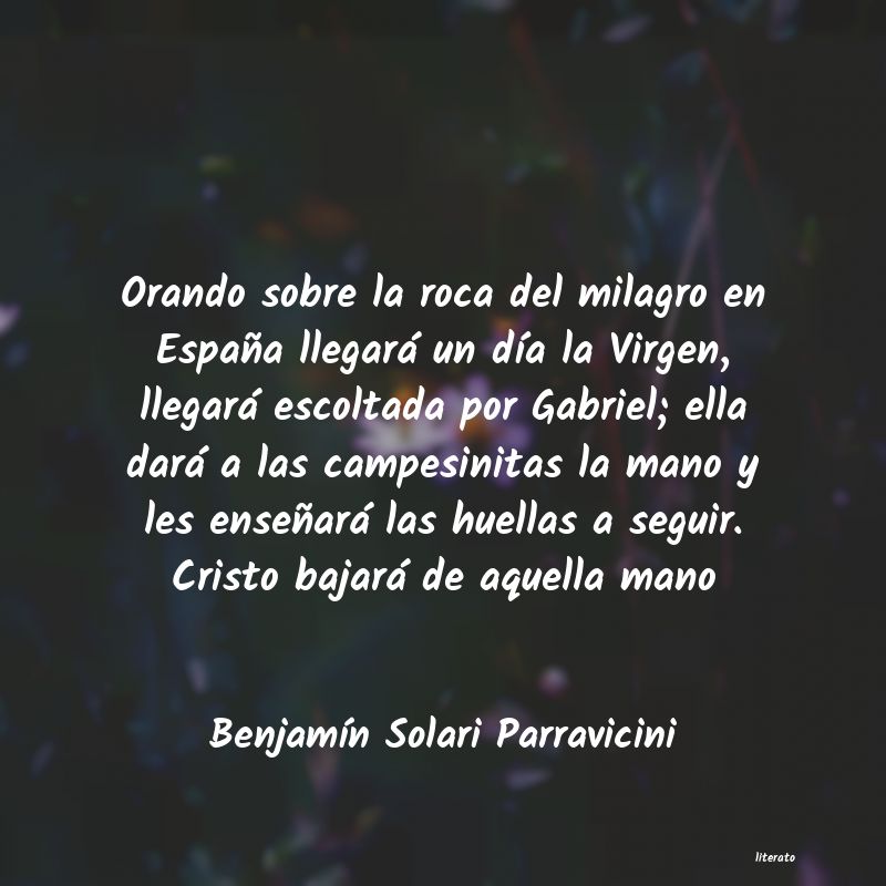 Frases de Benjamín Solari Parravicini