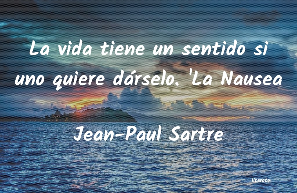 frases de Jean-Paul Sartre