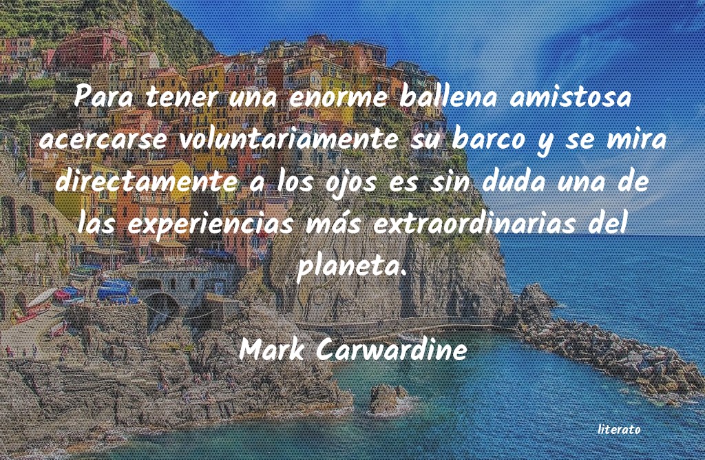 Frases de Mark Carwardine