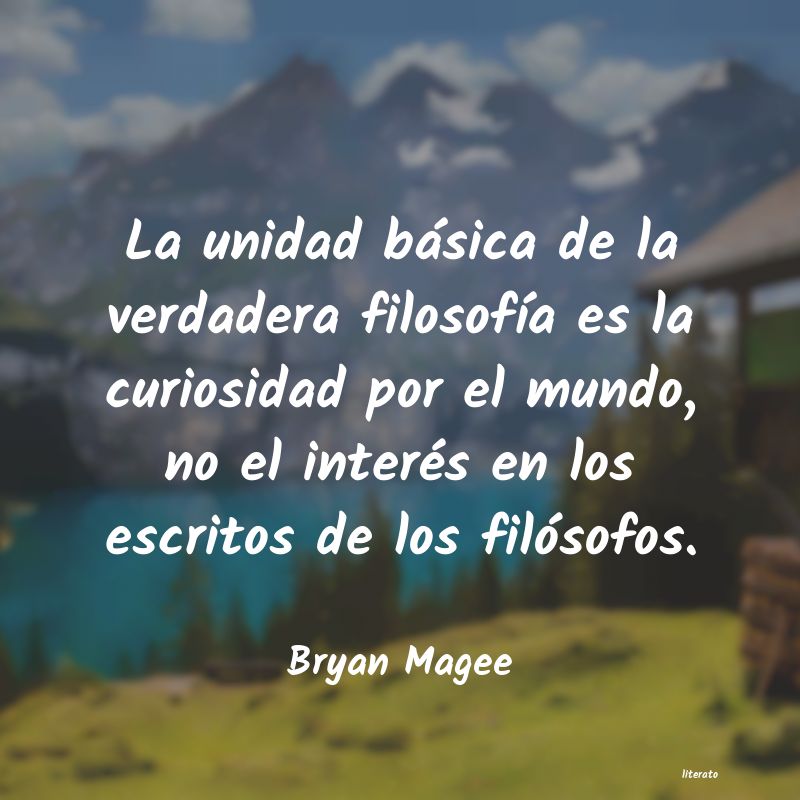 frases de Bryan Magee