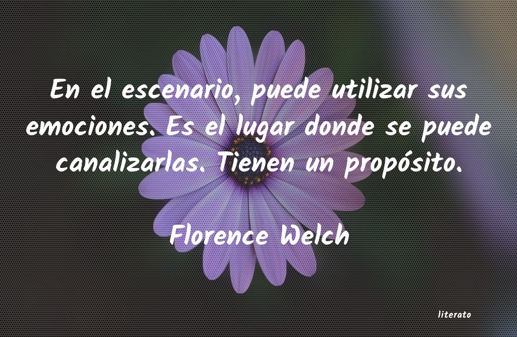 frases de Florence Welch