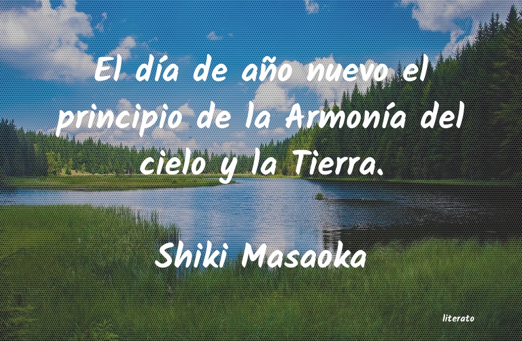 frases de Shiki Masaoka