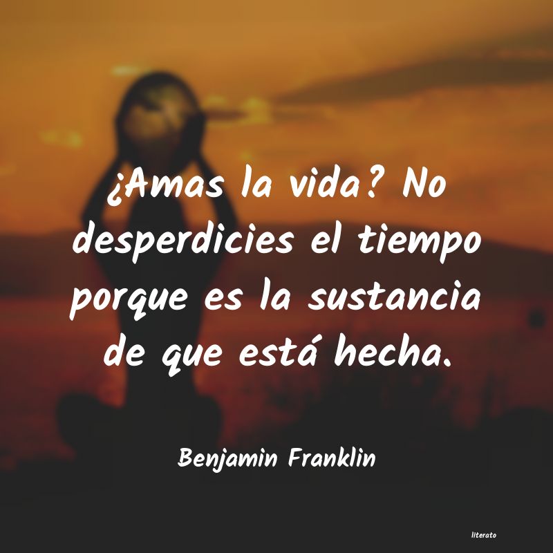 Frases de Benjamin Franklin