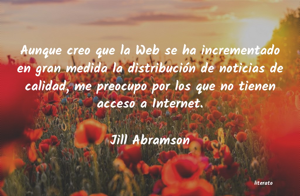 Frases de Jill Abramson