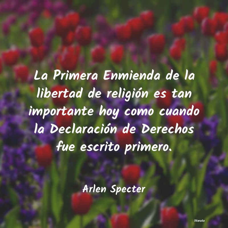 frases de Arlen Specter