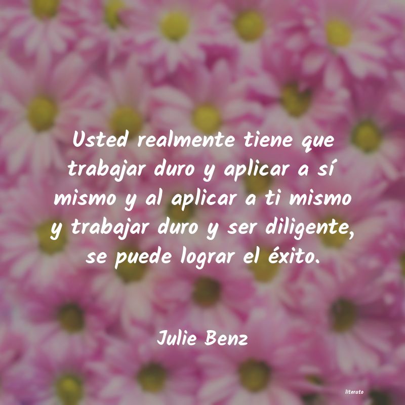 frases de Julie Benz